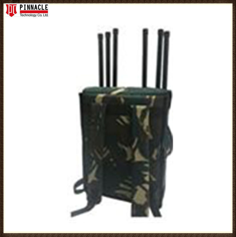 Manpack FPV Anti Drone Jamme 300-6000MHz UAS σήμα αποκλειστήρα για την παρεμπόδιση GPS WIFI τηλεχειριστή FPV σήματα