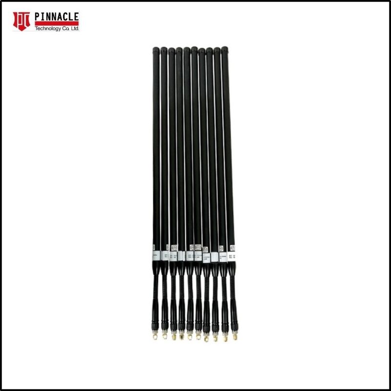 Πλήρη ζώνη VHF UHF τηλεχειριστήριο Manpack Mouthpack Jammer 2G 3G 4G 5G