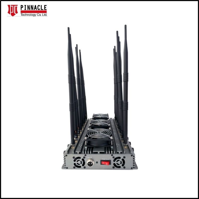 16 Αντένα WIFI Απομακρυσμένο Ελέγχου Lojack Jammer Απαγόρευση κινητών τηλεφώνων για το γραφείο 120W