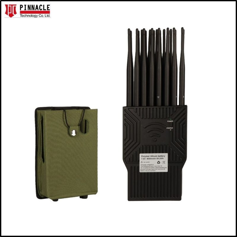 GPS GSM Bluetooth Παρόμοιο συσκευή παρεμβολής σήματος WiFi 2.4G 5.8g συσκευή παρεμβολής κινητής τηλεφωνίας