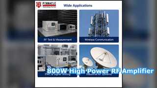 Βιομηχανικός βαθμός ενισχυτής ισχύος RF 800W 1200 1400MHz