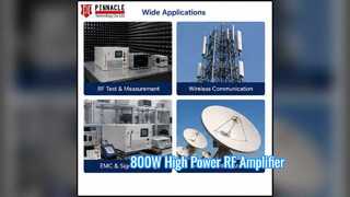 Ενισχυτής ισχύος RF 800W 1200 1400MHz για βιομηχανική χρήση