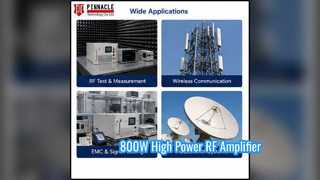 Βιομηχανικός βαθμός ενισχυτής ισχύος RF 800W 1200 1400MHz